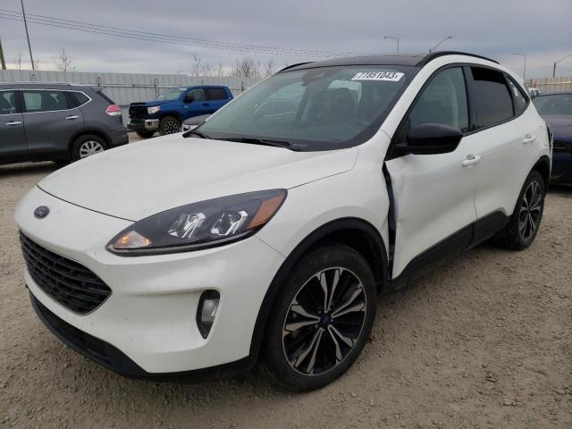 Image 1 of 2021 FORD ESCAPE SEL 2021 with VIN 1FMCU9H92MUB35578