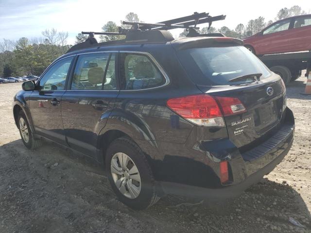 Image 2 of 2012 SUBARU OUTBACK 2.5I 2012 with VIN 4S4BRCAC5C3266606