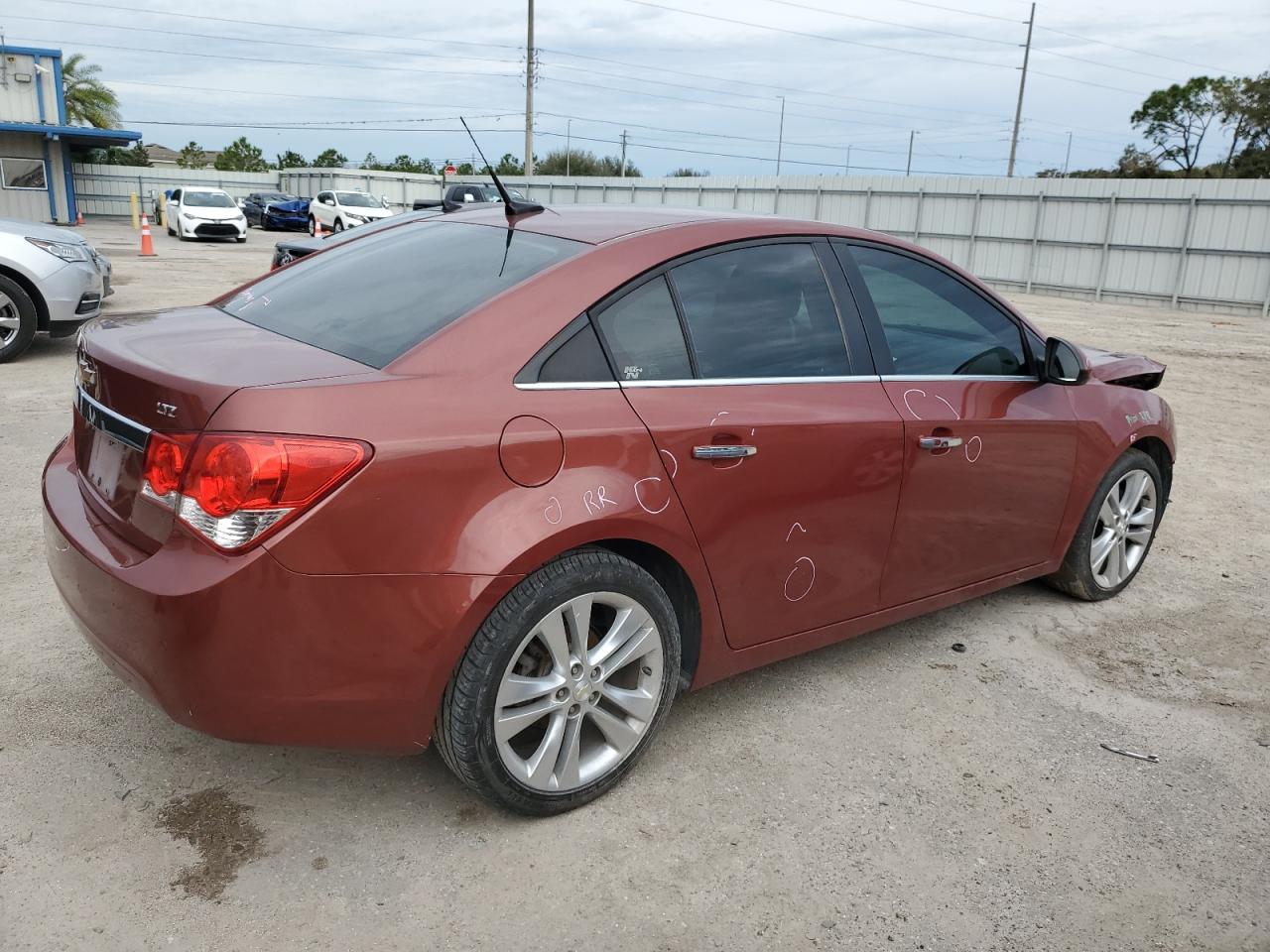 Изображение 3 2012 CHEVROLET CRUZE LTZ 2012 с VIN 1G1PH5SC6C7292463