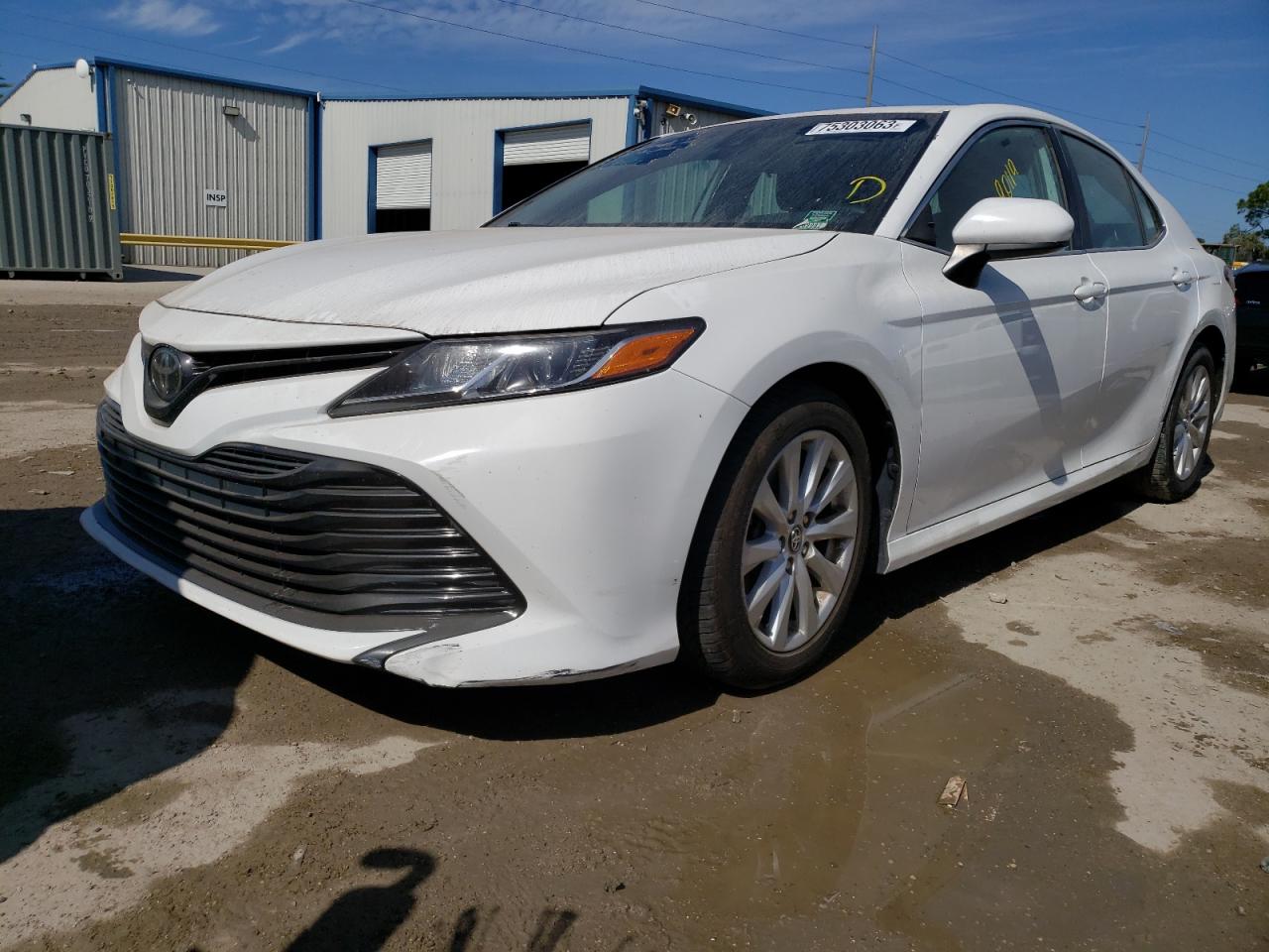 Image 1 of 2019 TOYOTA CAMRY L 2019 with VIN 4T1B11HK6KU182280