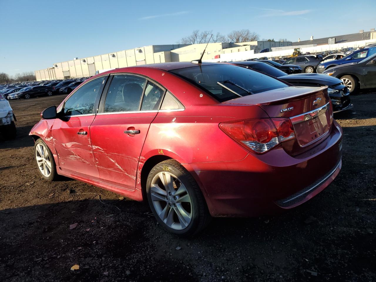 Изображение 2 2014 CHEVROLET CRUZE LTZ 2014 с VIN 1G1PG5SB4E7329538
