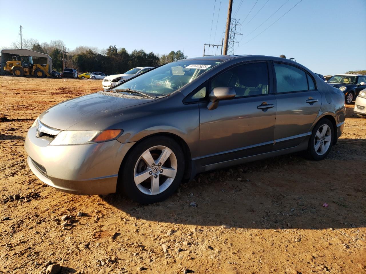 Image 1 of 2008 HONDA CIVIC EX 2008 with VIN 2HGFA16818H354032