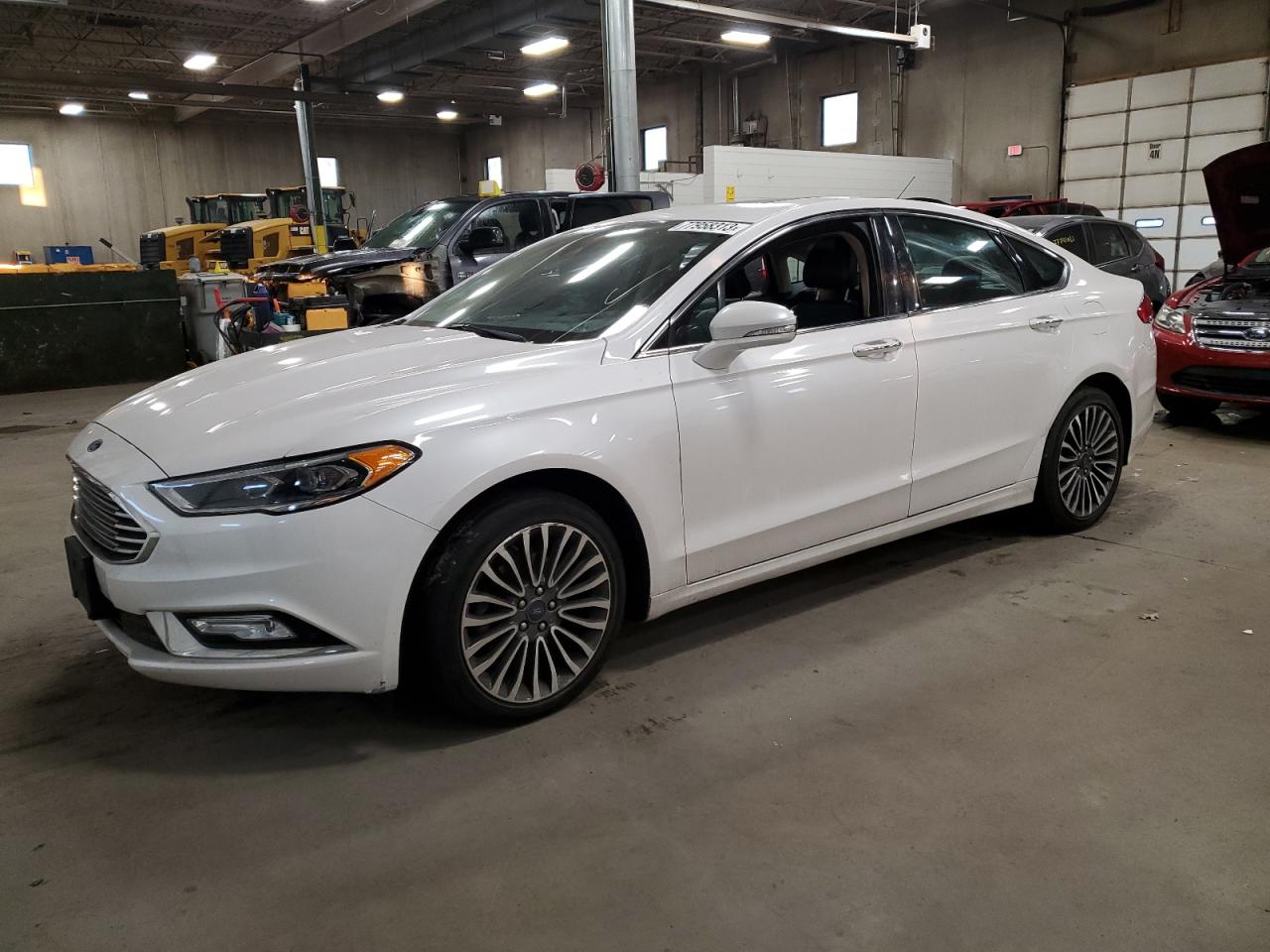 Изображение 1 2017 FORD FUSION SE 2017 с VIN 3FA6P0HD9HR179671
