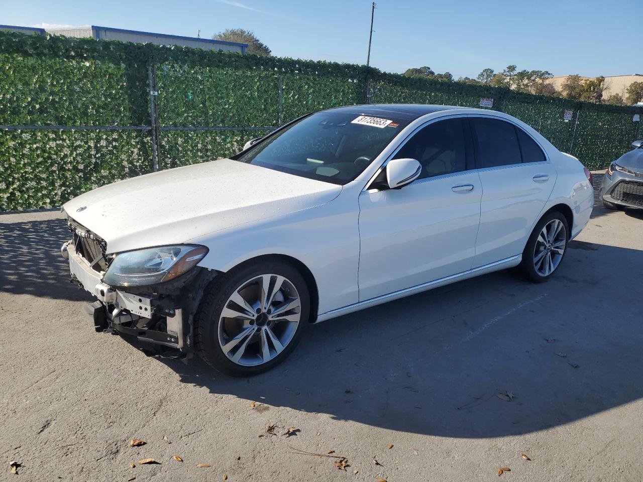 Изображение 1 2018 MERCEDES-BENZ C 300 2018 с VIN WDDWF4JB2JR315854
