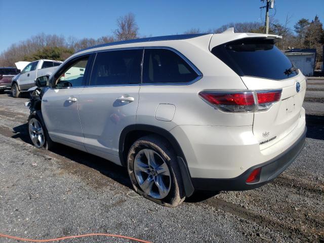 Image 2 of 2016 TOYOTA HIGHLANDER HYBRID LIMITED 2016 with VIN 5TDDCRFH0GS018192