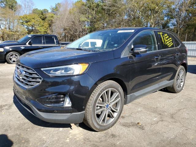 Image 1 of 2020 FORD EDGE TITANIUM 2020 with VIN 2FMPK3K91LBB20104
