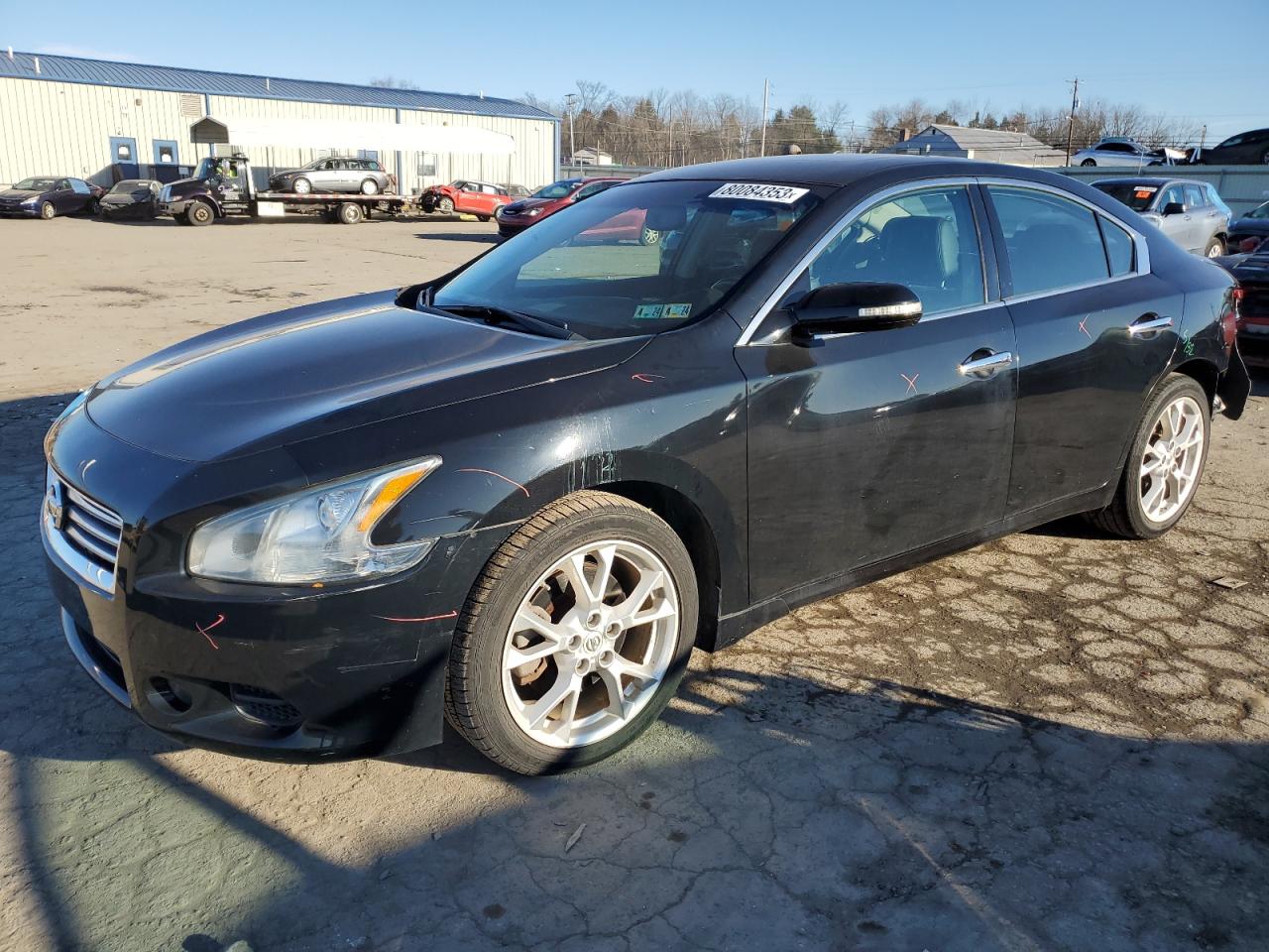 Image 1 of 2014 NISSAN MAXIMA S 2014 with VIN 1N4AA5AP5EC487671