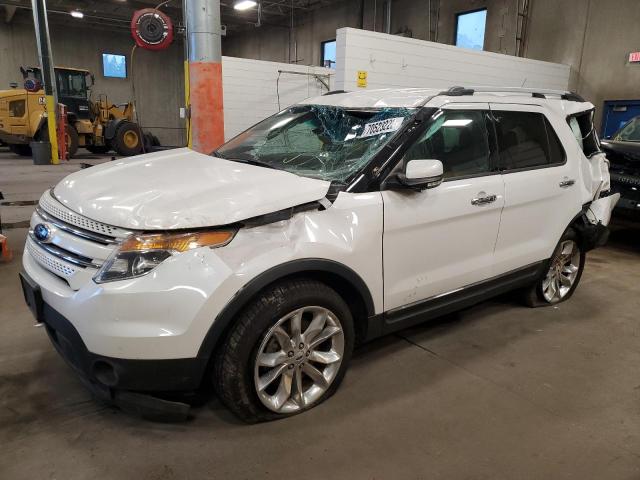 Image 1 of 2014 FORD EXPLORER LIMITED 2014 with VIN 1FM5K8F85EGB00925