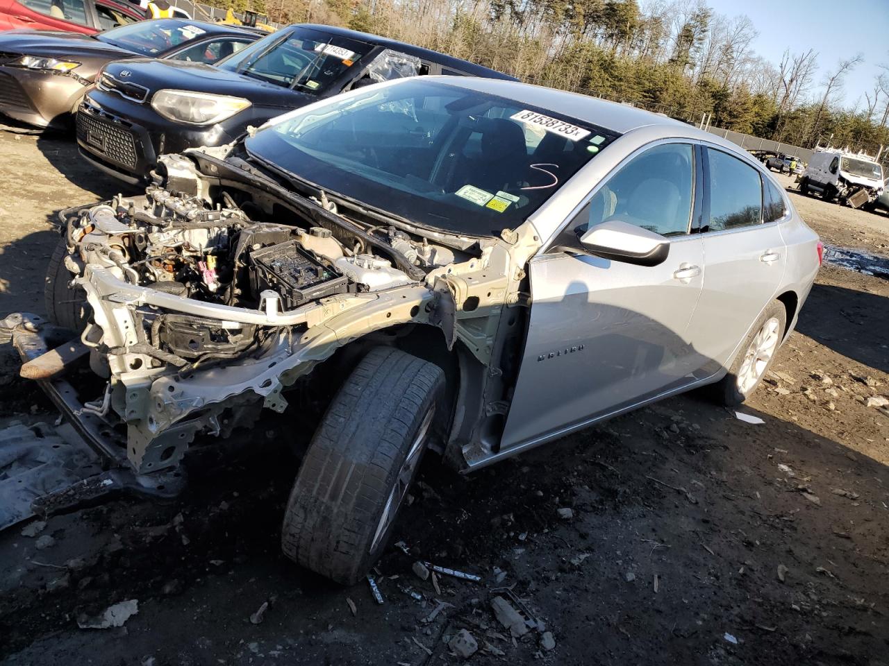 Изображение 1 2020 CHEVROLET MALIBU LT 2020 с VIN 1G1ZD5ST8LF053295