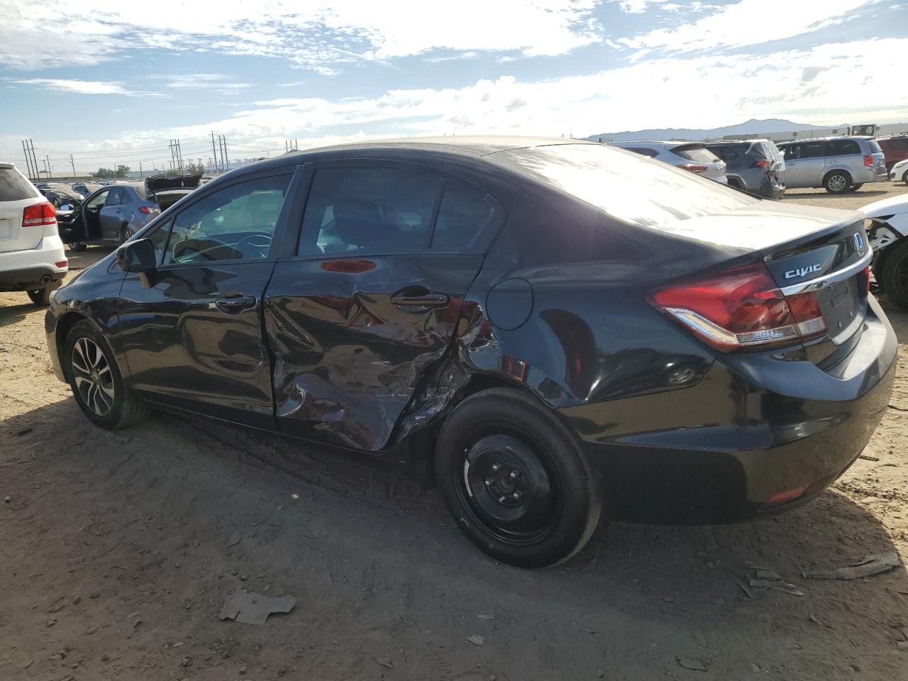 Image 2 of 2015 HONDA CIVIC EX 2015 with VIN 2HGFB2F82FH557768