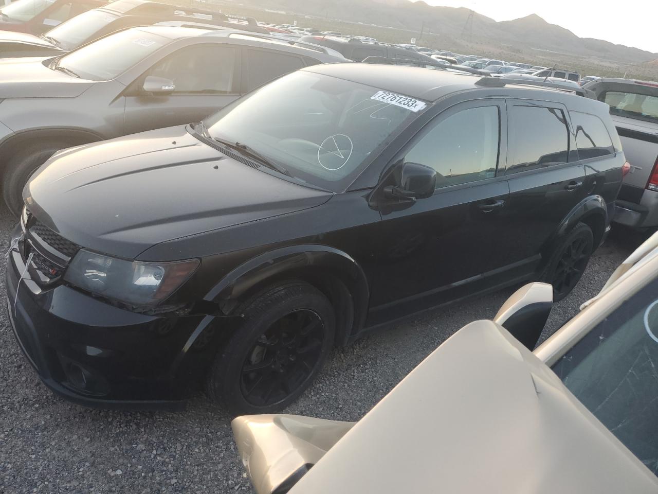Image 1 of 2017 DODGE JOURNEY SXT 2017 with VIN 3C4PDCBB4HT534801