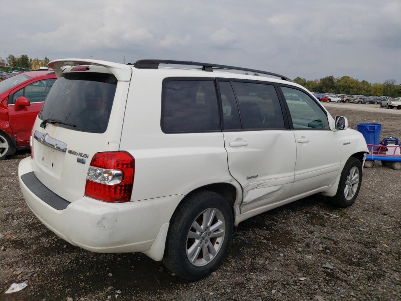 Изображение 3 2006 TOYOTA HIGHLANDER HYBRID 2006 с VIN JTEEW21A760025859