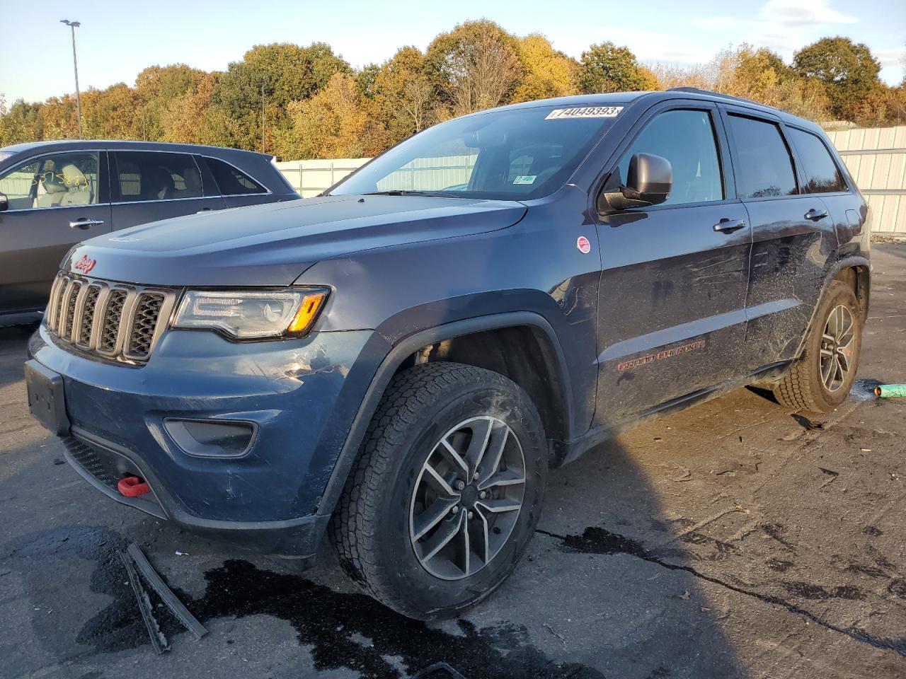 Image 1 of 2021 JEEP GRAND CHEROKEE TRAILHAWK 2021 with VIN 1C4RJFLG1MC767957