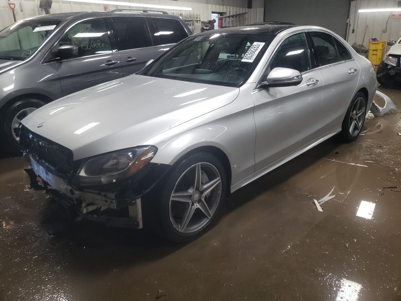 Изображение 1 2016 MERCEDES-BENZ C 300 4MATIC 2016 с VIN 55SWF4KB3GU109948