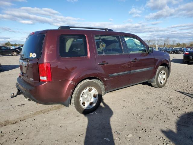 Image 3 of 2013 HONDA PILOT LX 2013 with VIN 5FNYF4H22DB005450