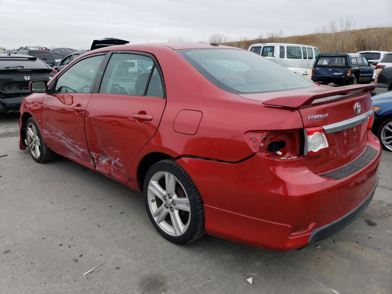 Image 2 of 2013 TOYOTA COROLLA BASE 2013 with VIN 5YFBU4EEXDP119937