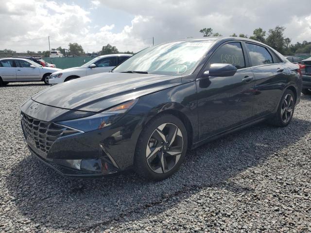 Image 1 of 2022 HYUNDAI ELANTRA LIMITED 2022 with VIN 5NPLP4AG5NH059695