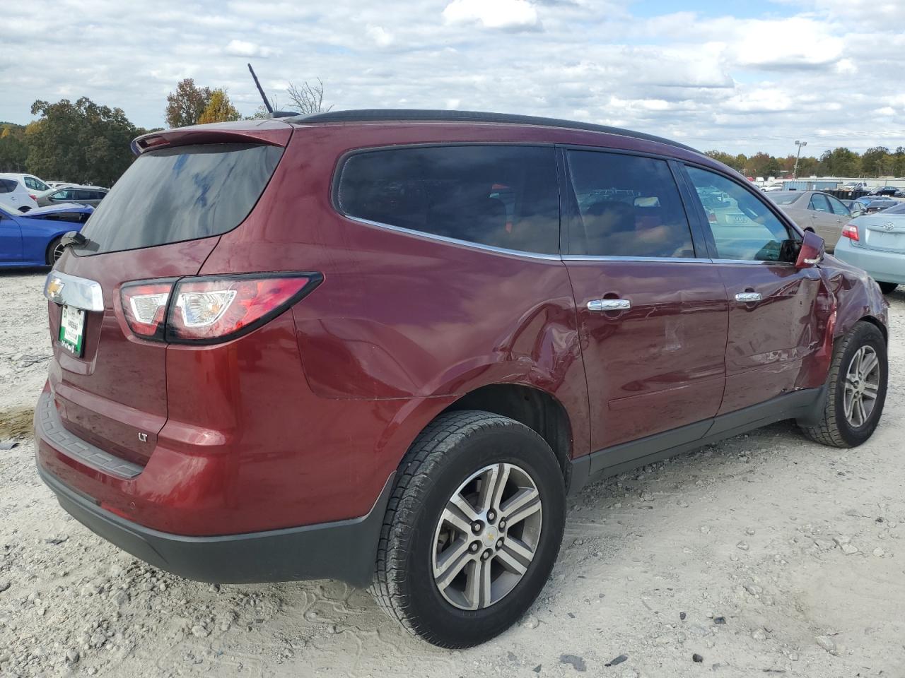 Изображение 3 2017 CHEVROLET TRAVERSE LT 2017 с VIN 1GNKRGKD8HJ156579