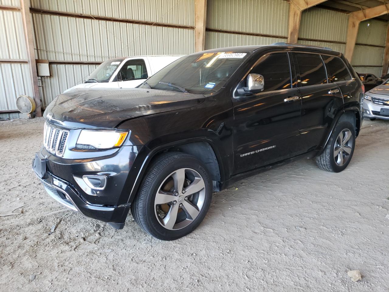 Image 1 of 2015 JEEP GRAND CHEROKEE OVERLAND 2015 with VIN 1C4RJECG9FC749459