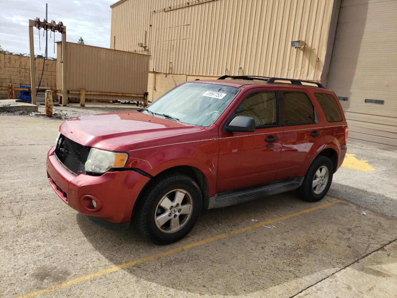 Image 1 of 2009 FORD ESCAPE XLT 2009 with VIN 1FMCU03G59KA58113