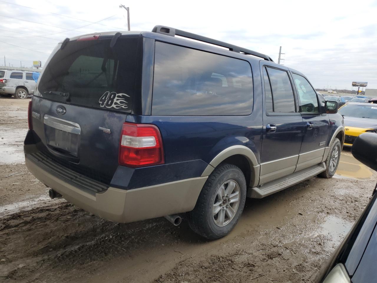 Obraz 3 z 2008 FORD EXPEDITION EL EDDIE BAUER 2008 z VIN 1FMFK175X8LA41057