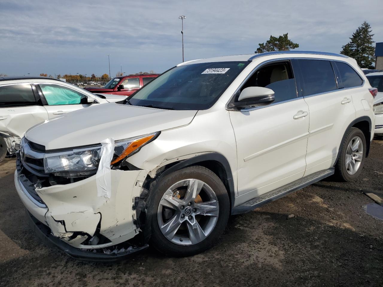 2016 TOYOTA HIGHLANDER LIMITED 2016 image