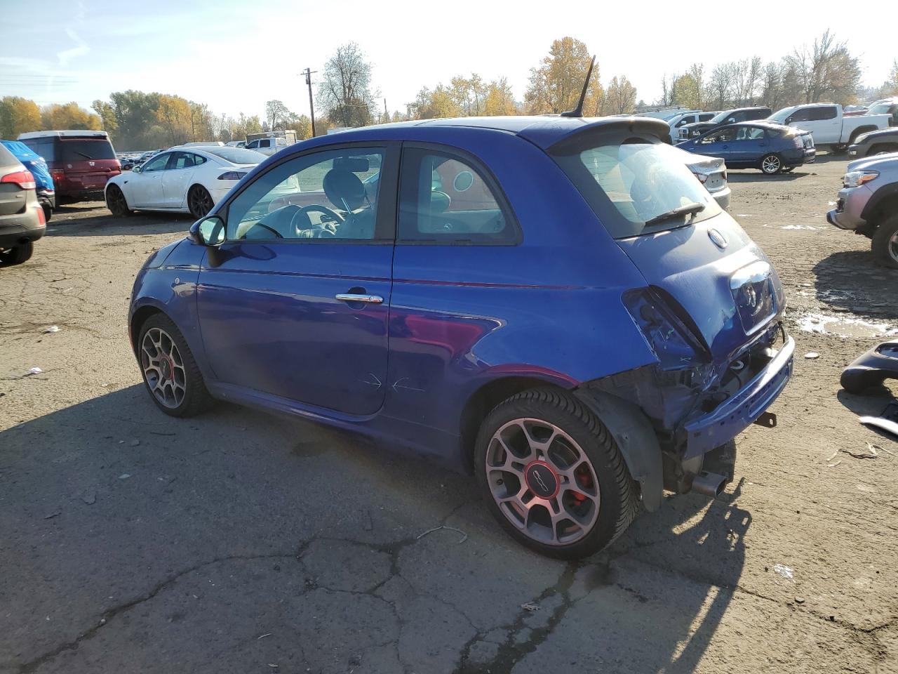 Image 2 of 2012 FIAT 500 SPORT 2012 with VIN 3C3CFFBR0CT203637