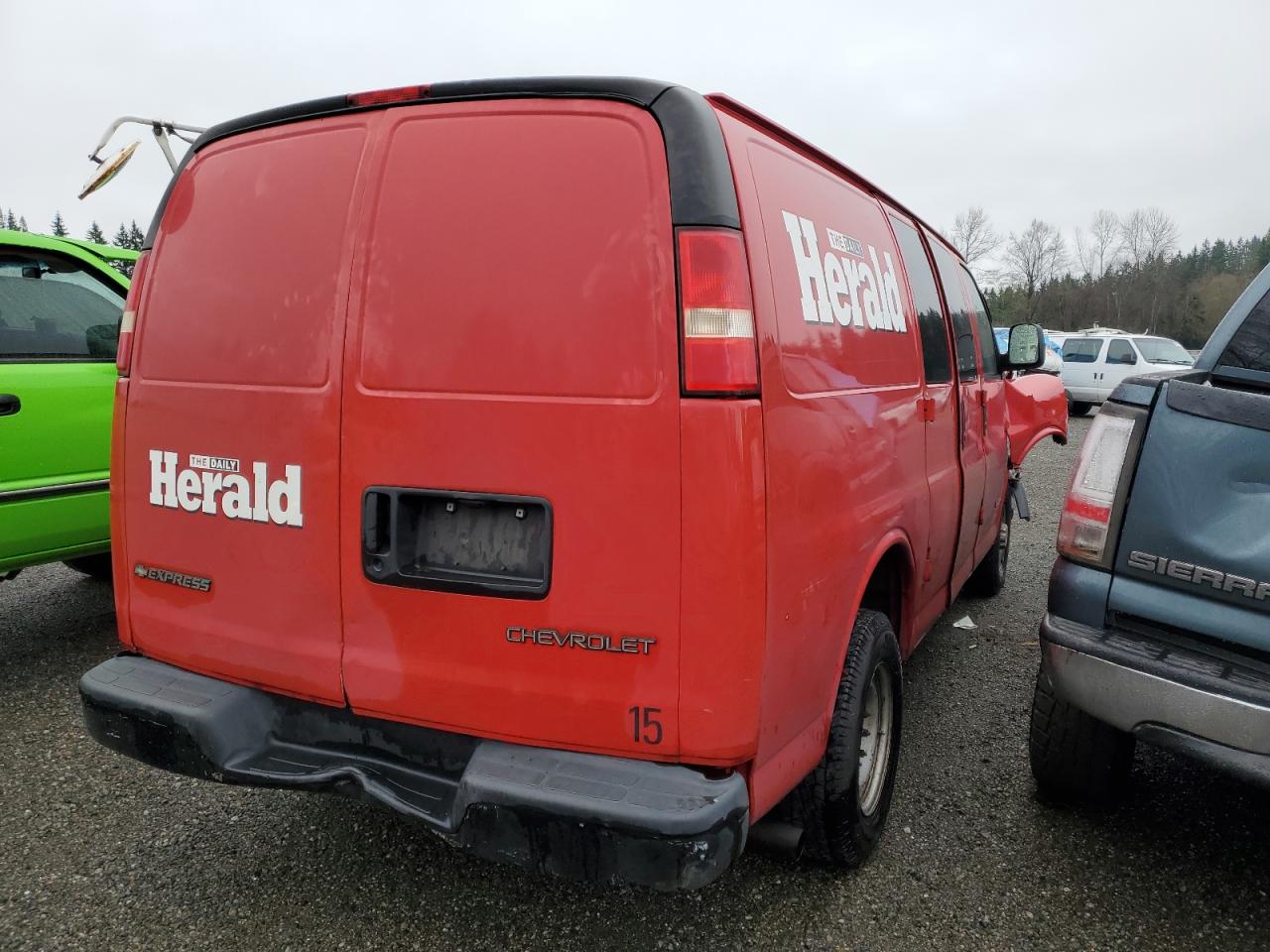 Изображение 3 2006 CHEVROLET EXPRESS G3500  2006 с VIN 1GCHG35V261207559