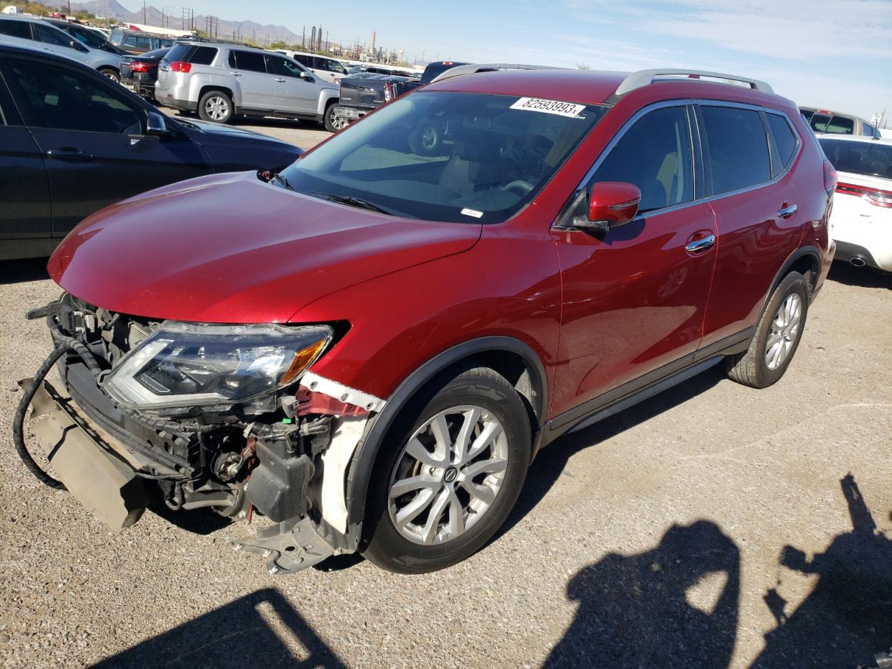 Image 1 of 2019 NISSAN ROGUE S 2019 with VIN 5N1AT2MT6KC722615