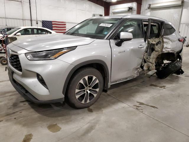 Изображение 2021 TOYOTA HIGHLANDER HYBRID XLE 2021