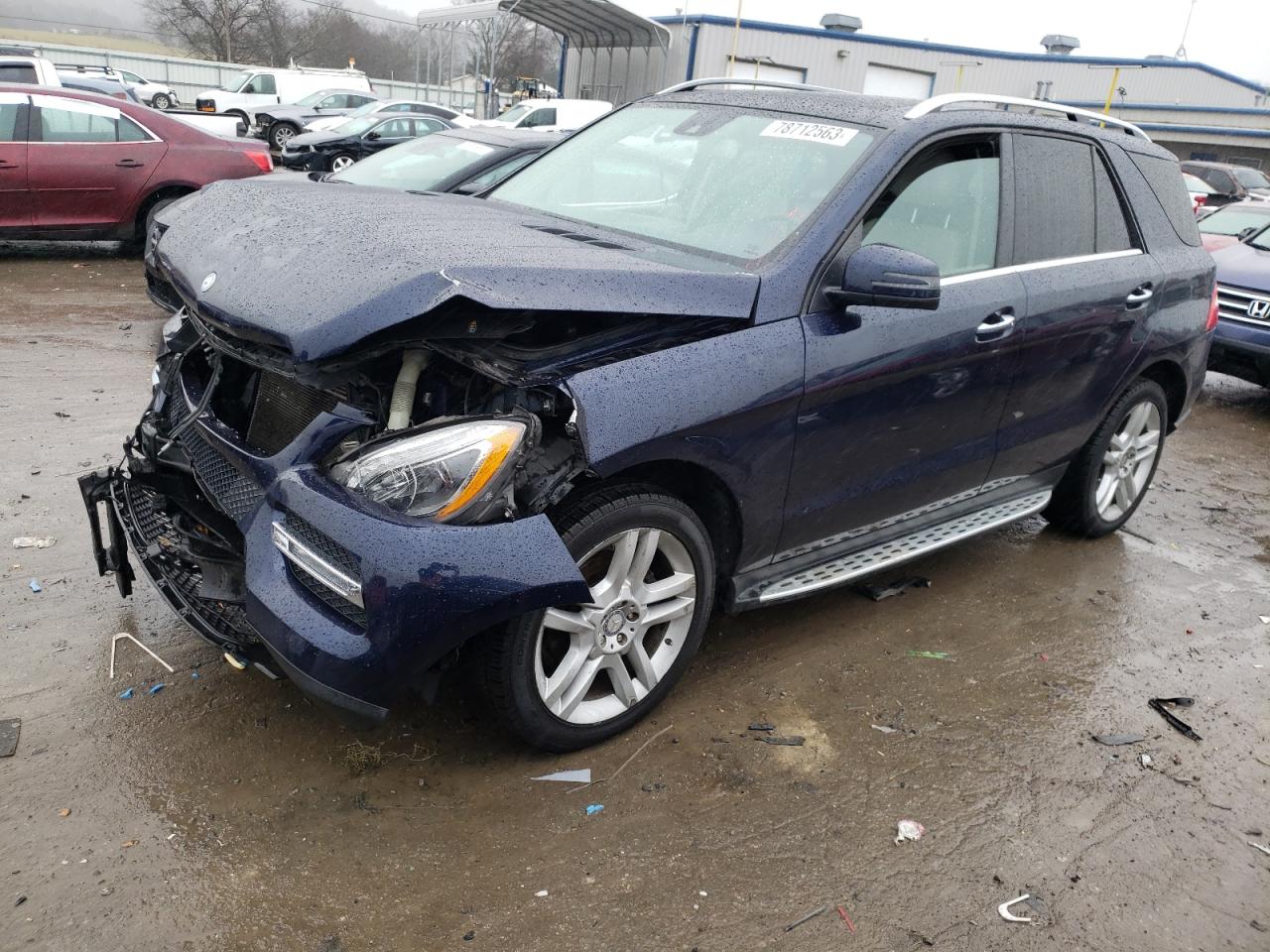 Obraz 1 z 2015 MERCEDES-BENZ ML 350 2015 z VIN 4JGDA5JB6FA510380