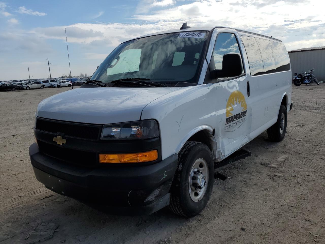 Image 1 of 2022 CHEVROLET EXPRESS G3500 LS 2022 with VIN 1GAZGLF73N1238377