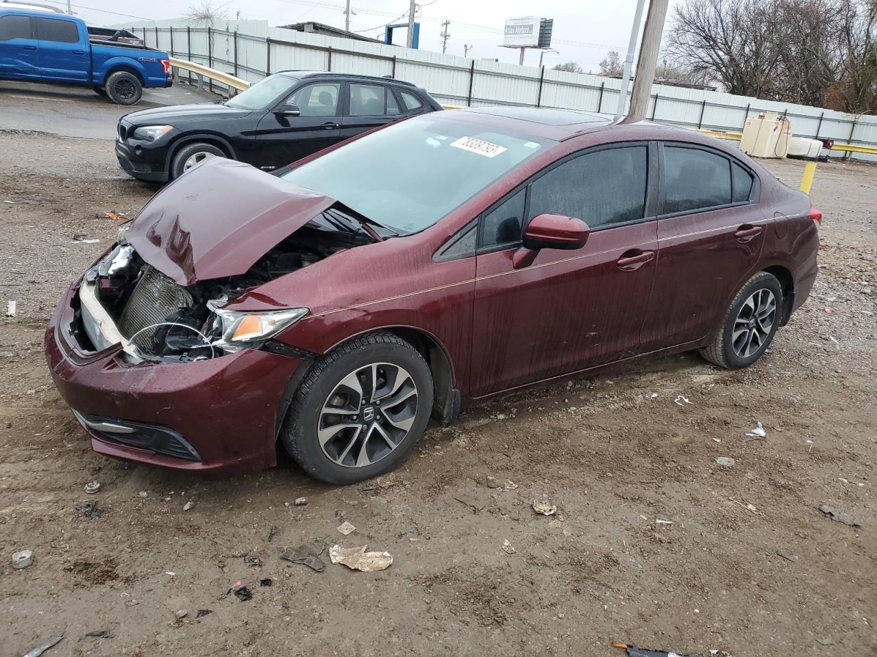 Obraz 1 z 2015 HONDA CIVIC EX 2015 z VIN 19XFB2F85FE025702