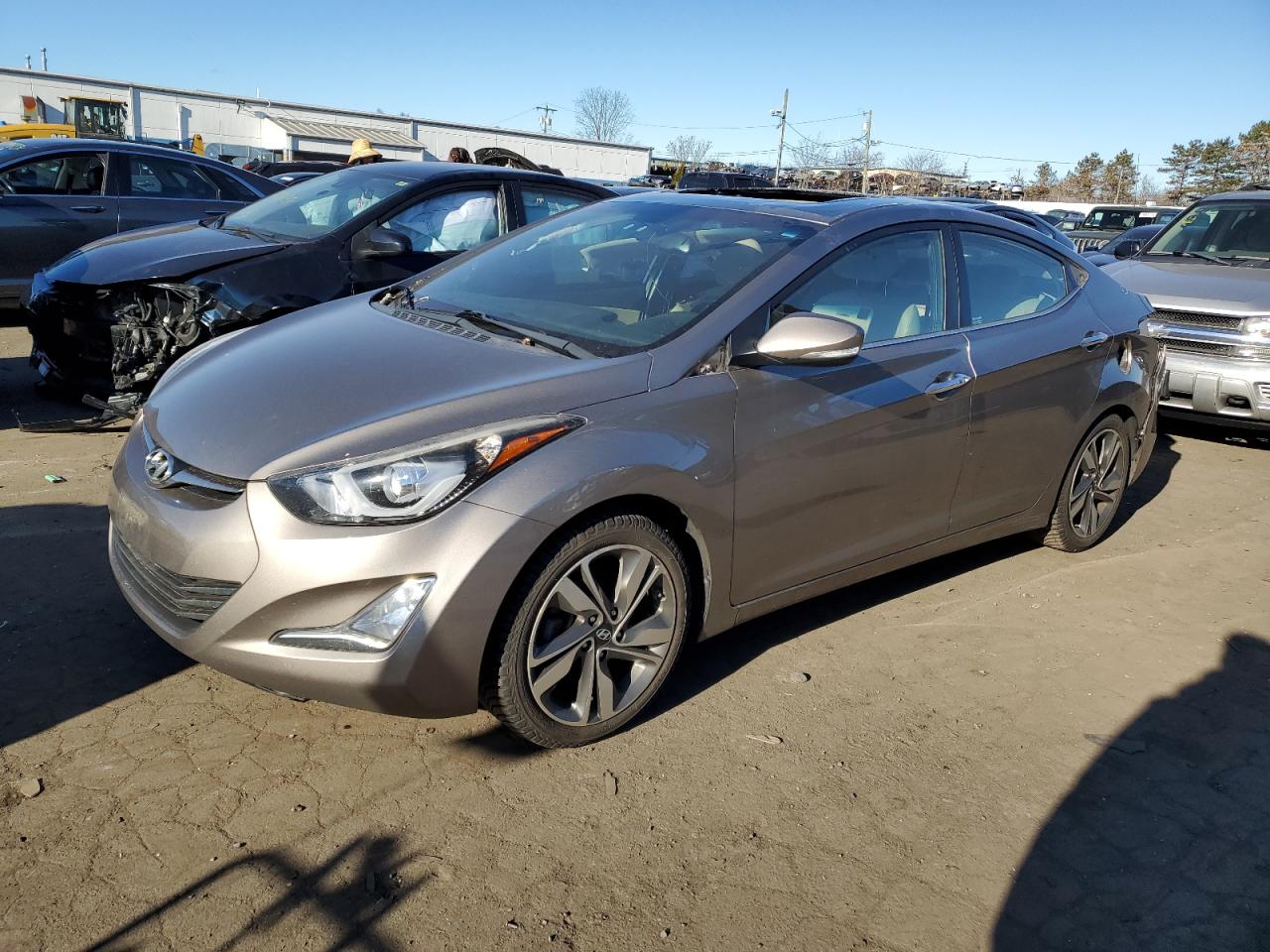 Изображение 1 2014 HYUNDAI ELANTRA SE 2014 с VIN 5NPDH4AE6EH493270