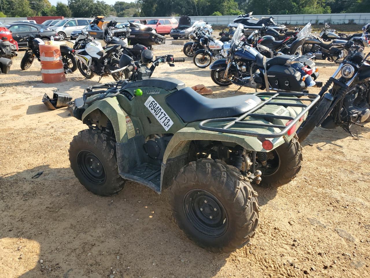 Изображение 3 2023 YAMAHA YFM450 K 2023 с VIN 5Y4AJ80E3PA101430