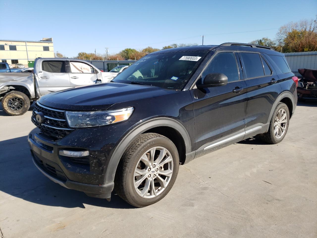 Image 1 of 2020 FORD EXPLORER XLT 2020 with VIN 1FMSK7DH6LGB04723
