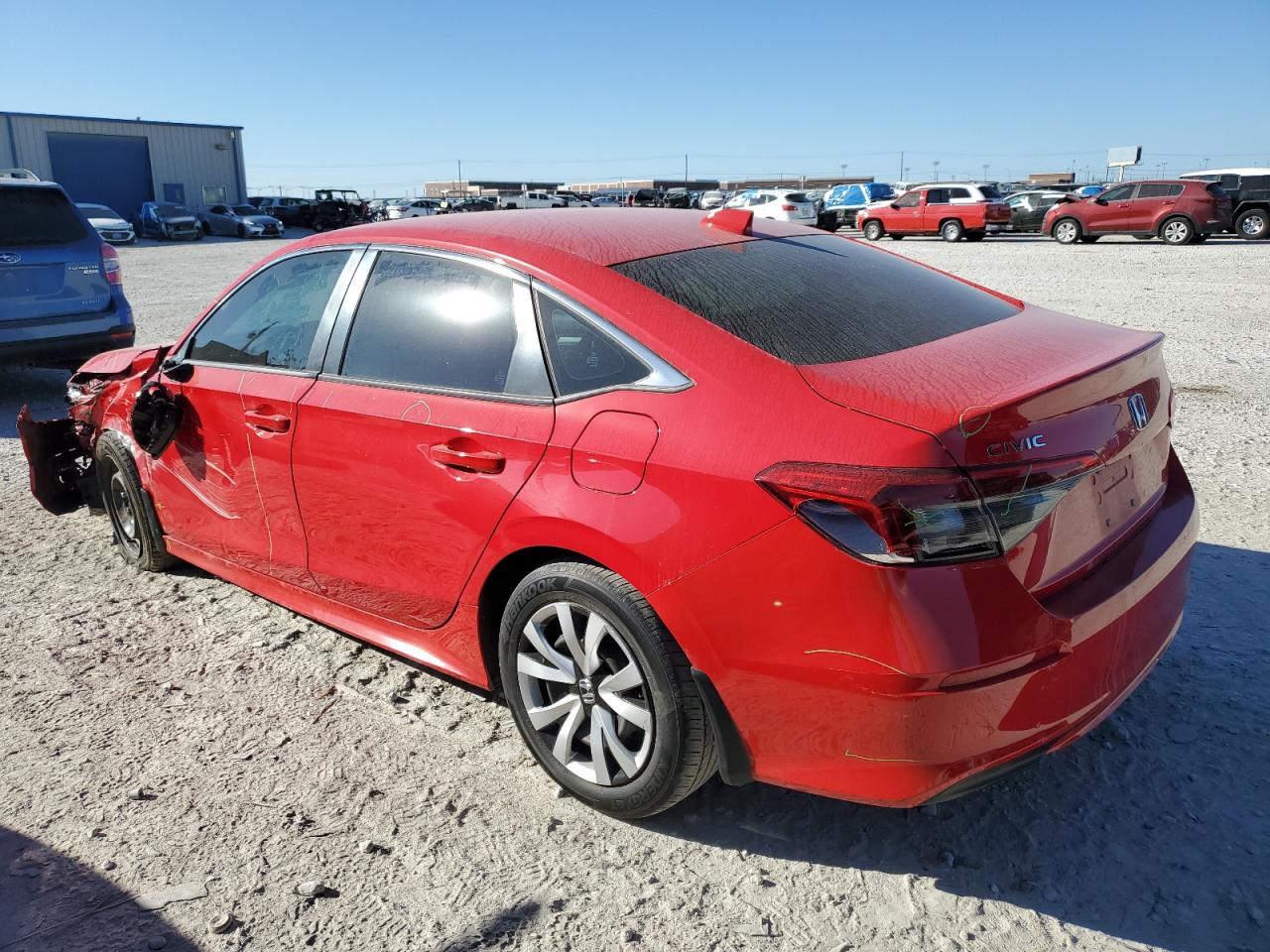 Изображение 2 2022 HONDA CIVIC LX 2022 с VIN 2HGFE2F2XNH523501