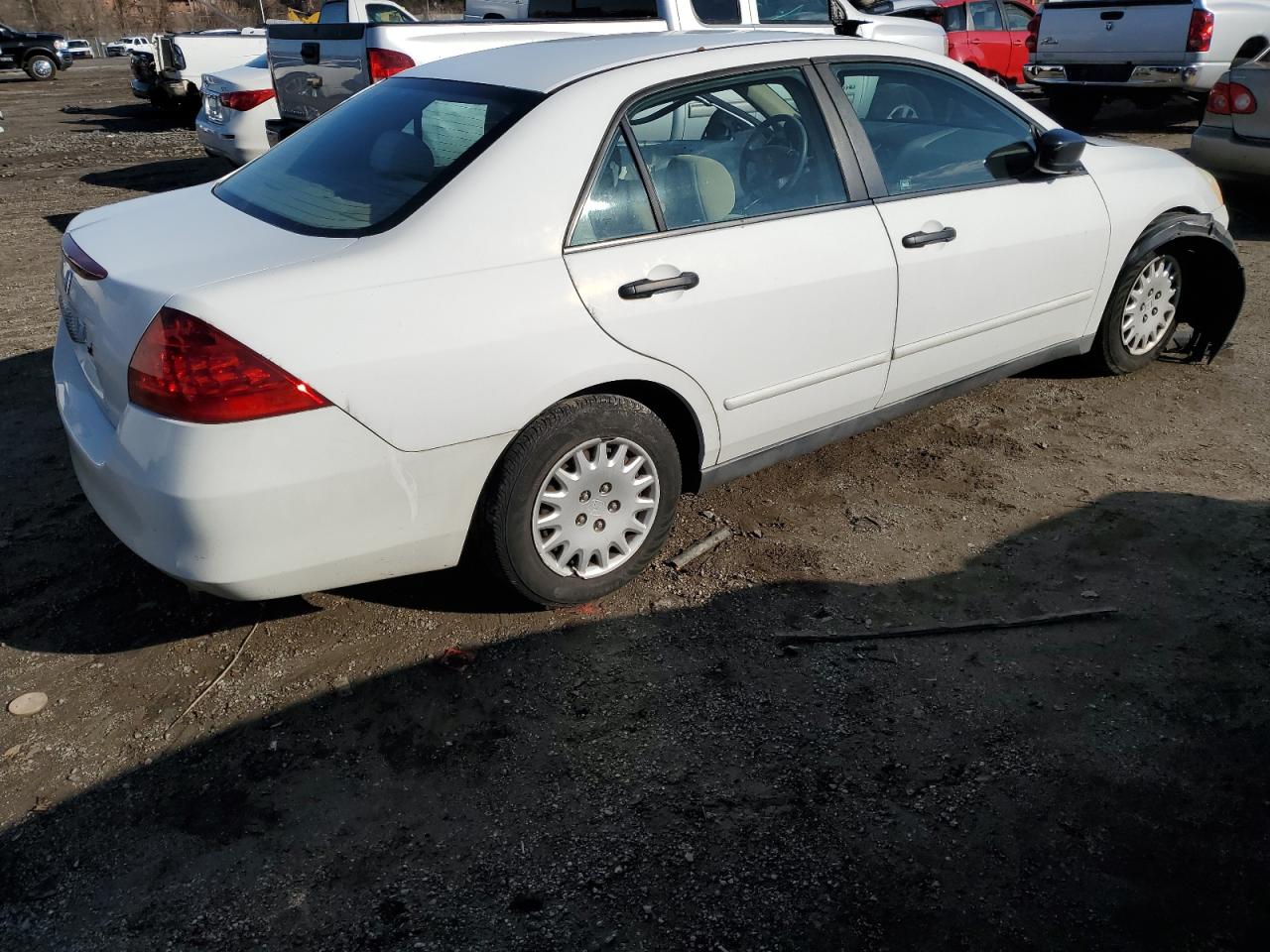 Image 3 of 2007 HONDA ACCORD VALUE 2007 with VIN 1HGCM56197A074599
