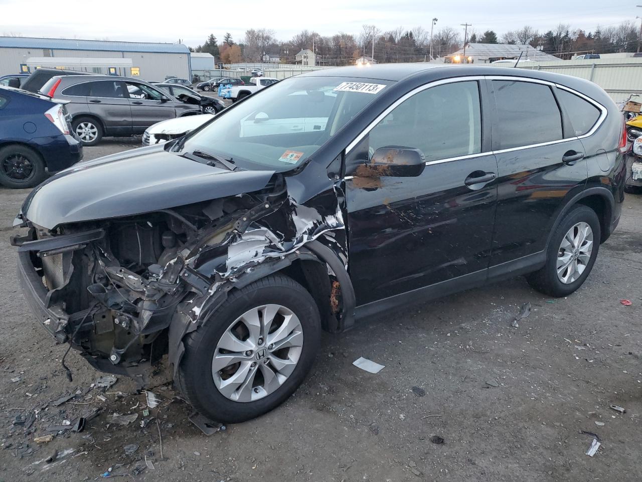 Изображение 1 2012 HONDA CR-V LX 2012 с VIN 2HKRM4H3XCH624784