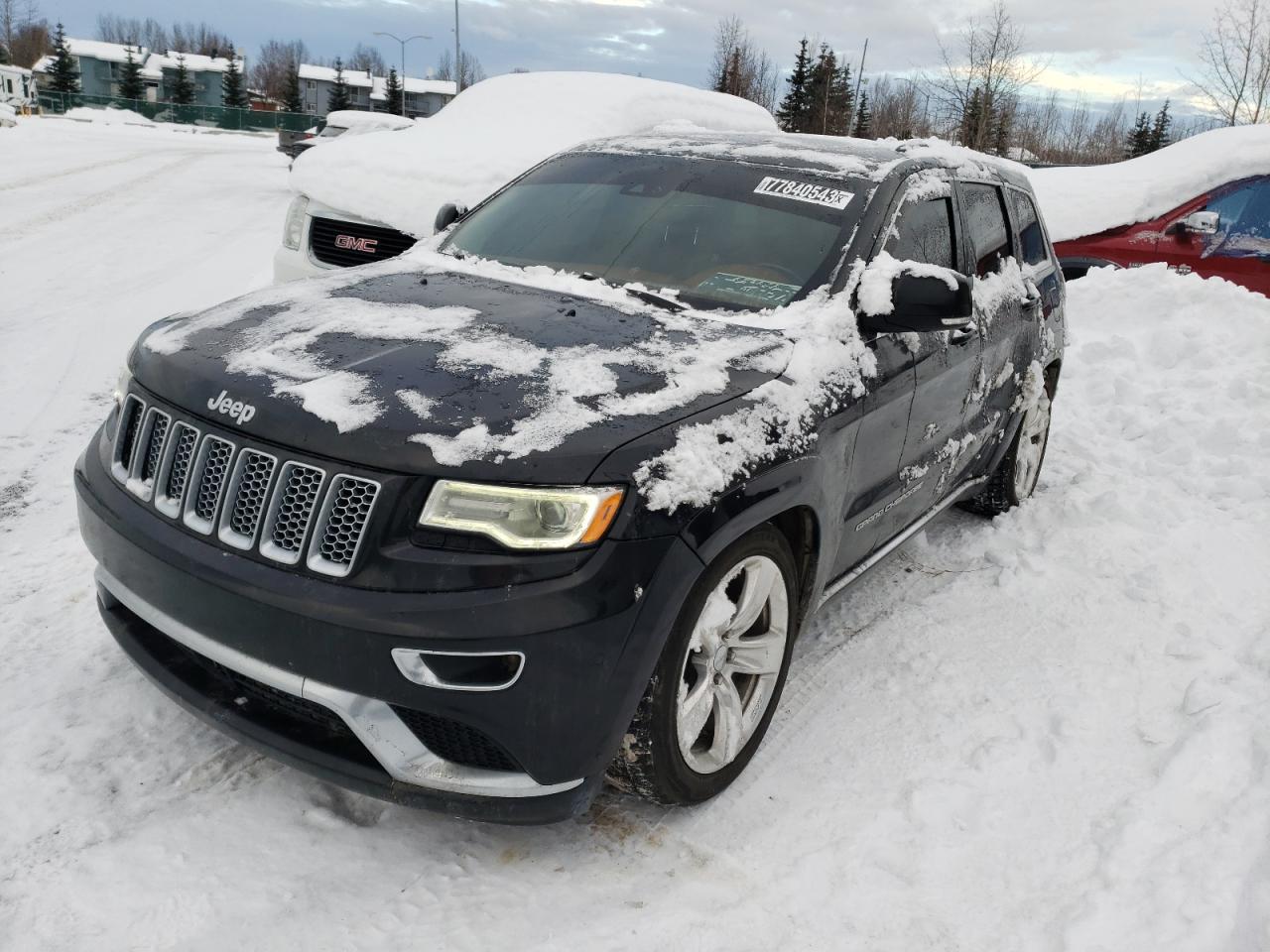 Image 1 of 2016 JEEP GRAND CHEROKEE SUMMIT 2016 with VIN 1C4RJFJM9GC369733