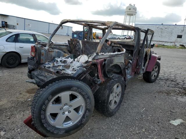 Image 3 of 2008 JEEP WRANGLER UNLIMITED SAHARA 2008 with VIN 1J4GA59188L612827