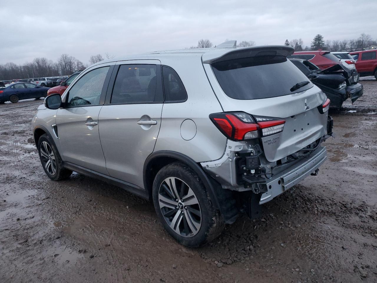 Image 2 of 2021 MITSUBISHI OUTLANDER SPORT ES 2021 with VIN JA4ARUAU4MU034566