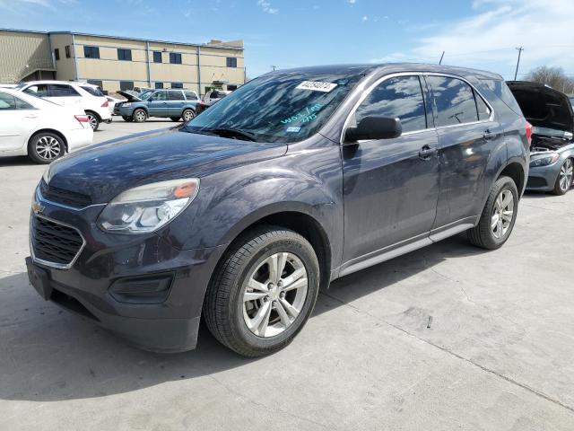 Image 1 of 2016 CHEVROLET EQUINOX LS 2016 with VIN 2GNALBEK8G6346310