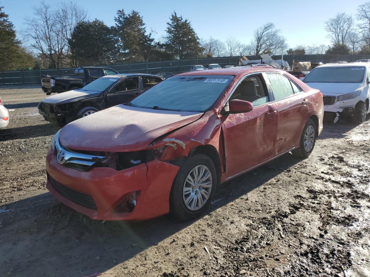 Image 1 of 2012 TOYOTA CAMRY BASE 2012 with VIN 4T1BF1FK4CU550445