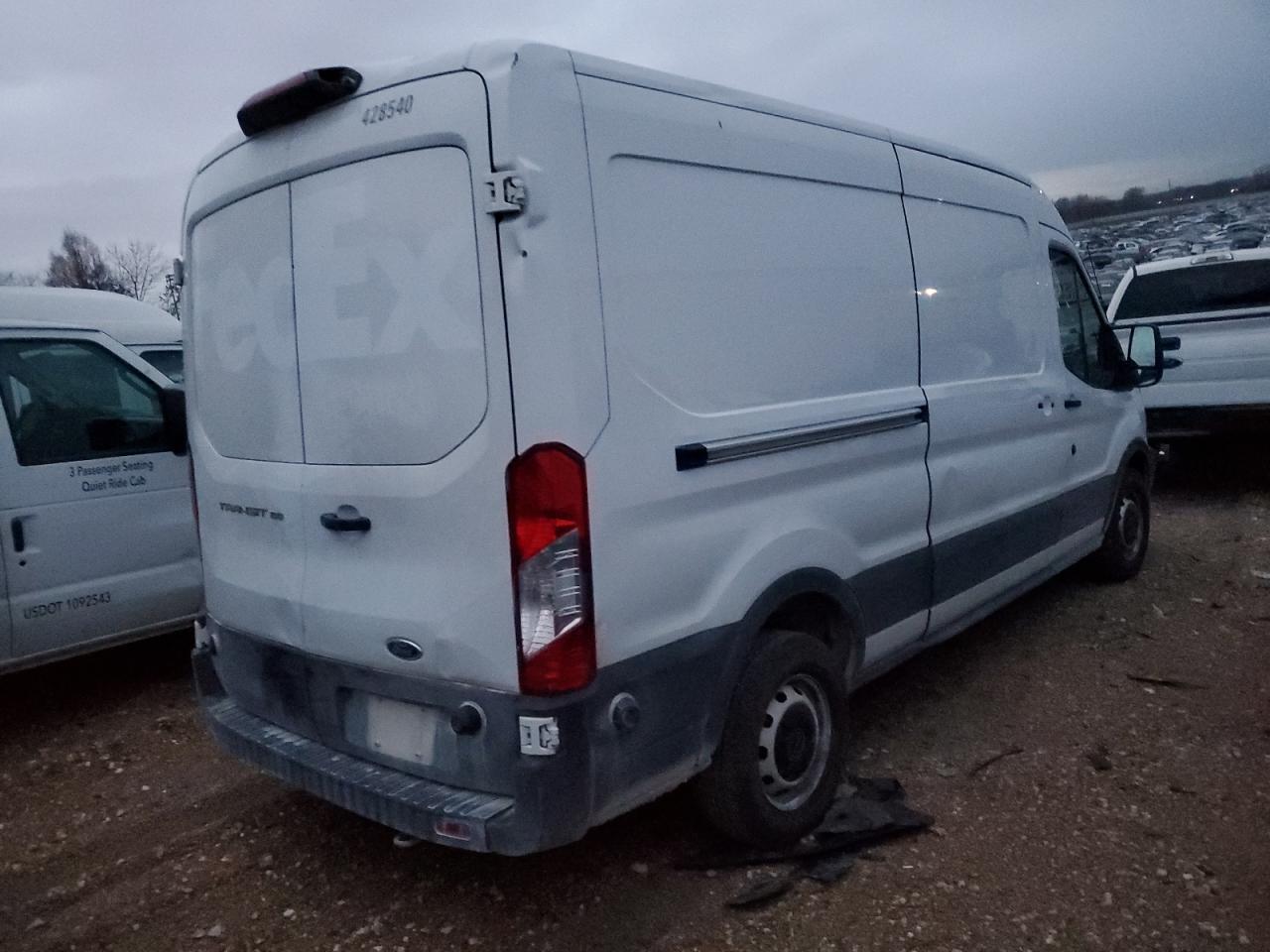 Image 3 of 2019 FORD TRANSIT T-150 2019 with VIN 1FTYE2CM8KKB10381