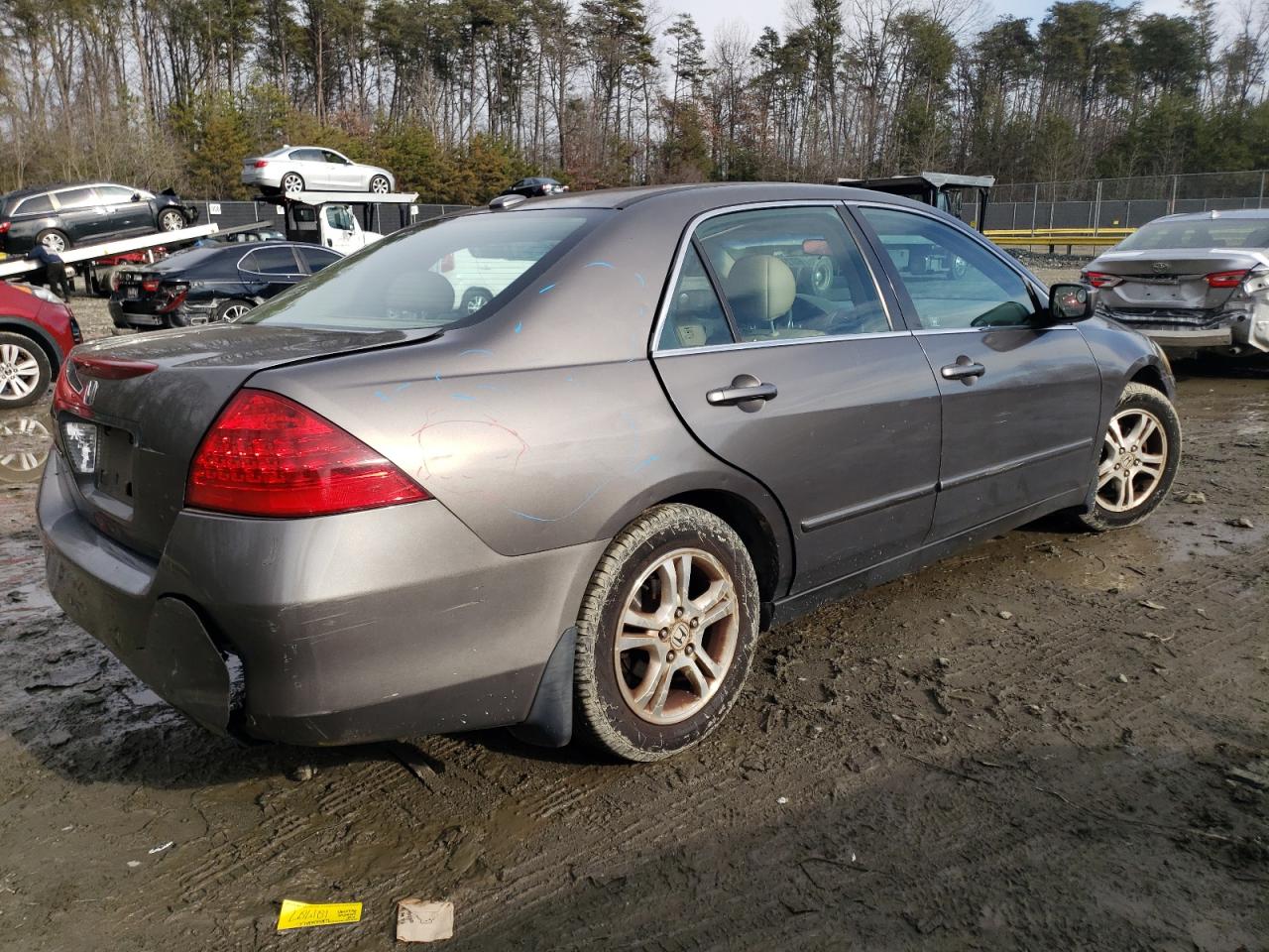 Obraz 3 z 2007 HONDA ACCORD EX 2007 z VIN 1HGCM56847A051860