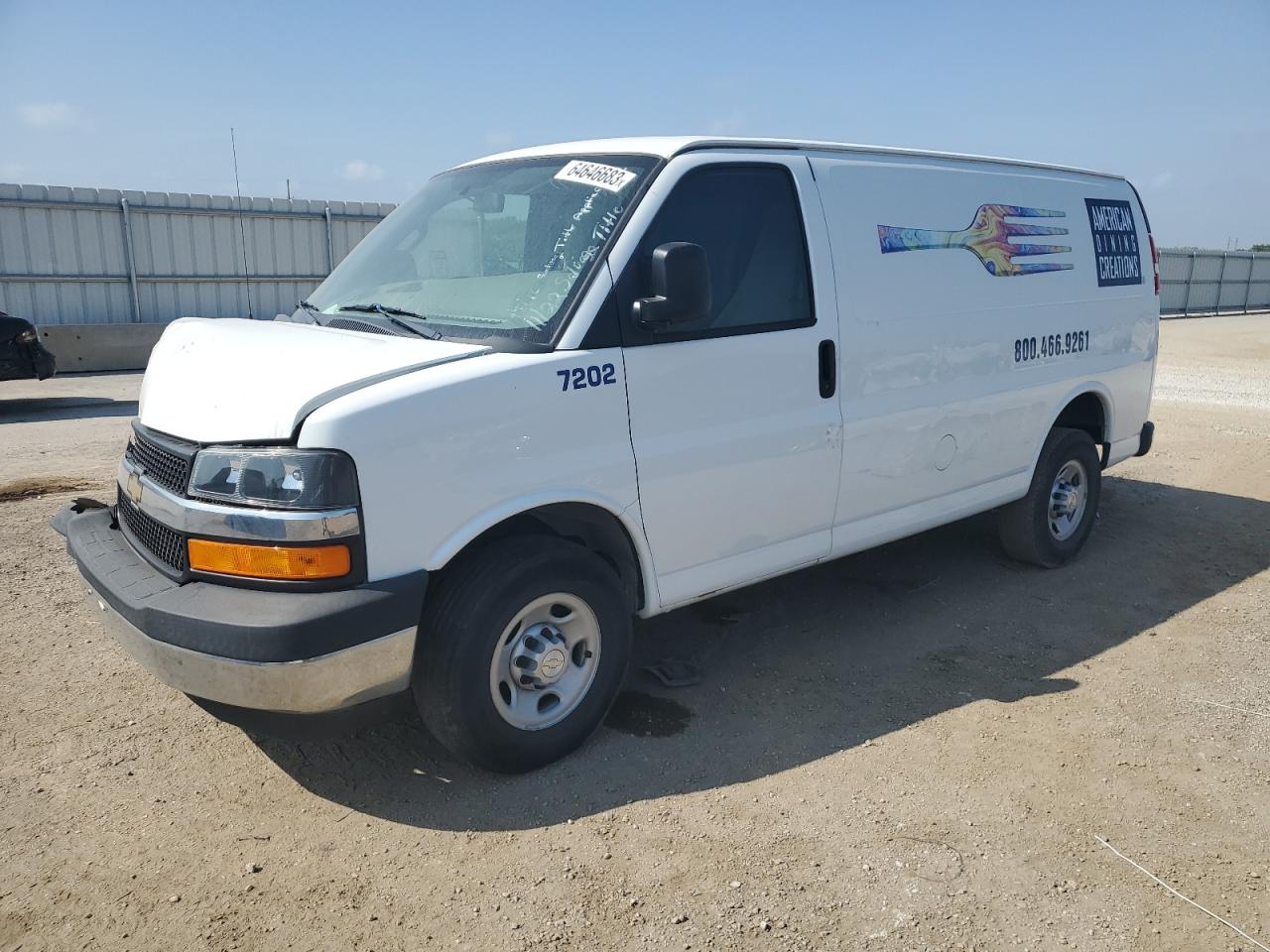 Изображение 1 2017 CHEVROLET EXPRESS G2500  2017 с VIN 1GCWGAFF1H1107202