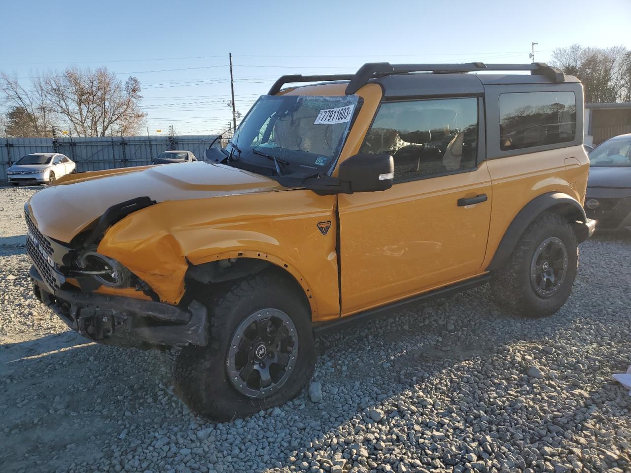 Image 1 of 2021 FORD BRONCO BAD 2021 with VIN 1FMDE5CH3MLA62798