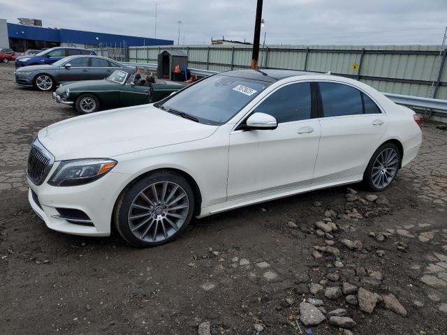 Image 1 of 2015 MERCEDES-BENZ S 550 4MATIC 2015 with VIN WDDUG8FB9FA135216