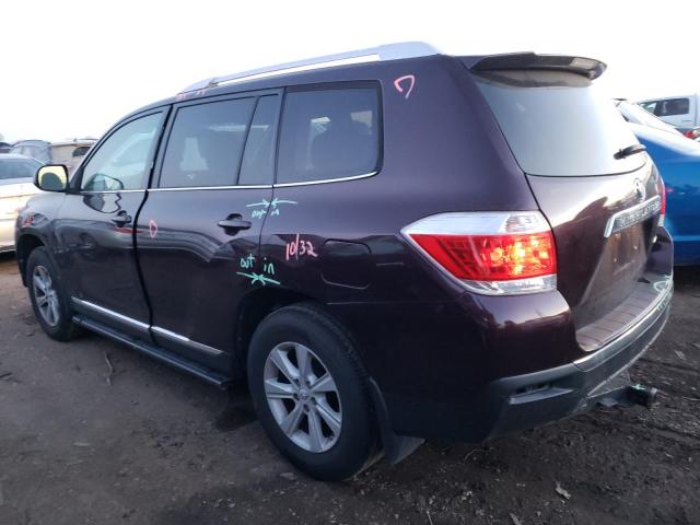 Изображение 2 2013 TOYOTA HIGHLANDER BASE 2013 с VIN 5TDBK3EH8DS205636